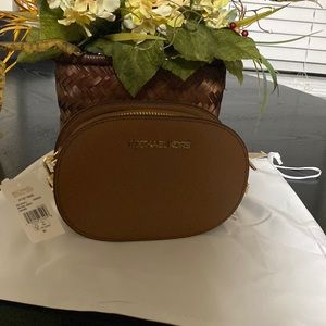 Michael Kors small oval crossbody